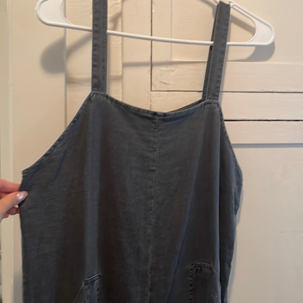 Gray Target jumpsuit